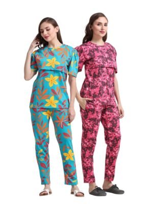 ZIPLESS FEEDING CO-ORD SET COMBO OF 2