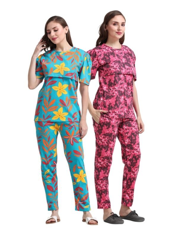 ZIPLESS FEEDING CO-ORD SET COMBO OF 2