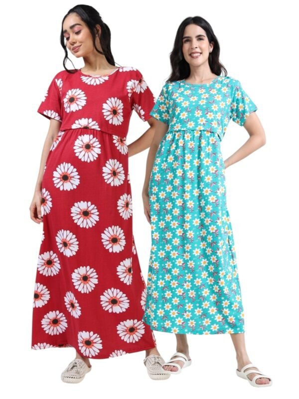 REDFLOWER-TB.jpeg ZIPLESS MATERNITY MAXI-COMBO OF 2