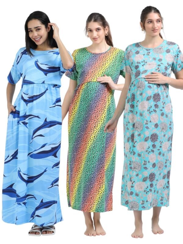 ZIPLESS MATERNITY MAXI-COMBO OF 3