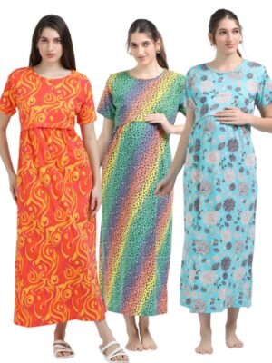 ZIPLESS MATERNITY MAXI-COMBO OF 3