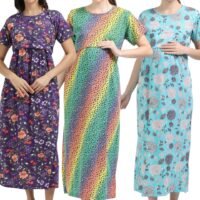 SKY-RAIN-VIOLETFLOWER.jpeg ZIPLESS MATERNITY MAXI-COMBO OF 3