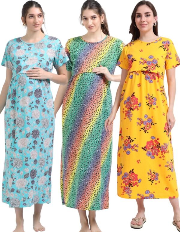 SKY-RAIN-YELLOW.jpeg ZIPLESS MATERNITY MAXI-COMBO OF 3