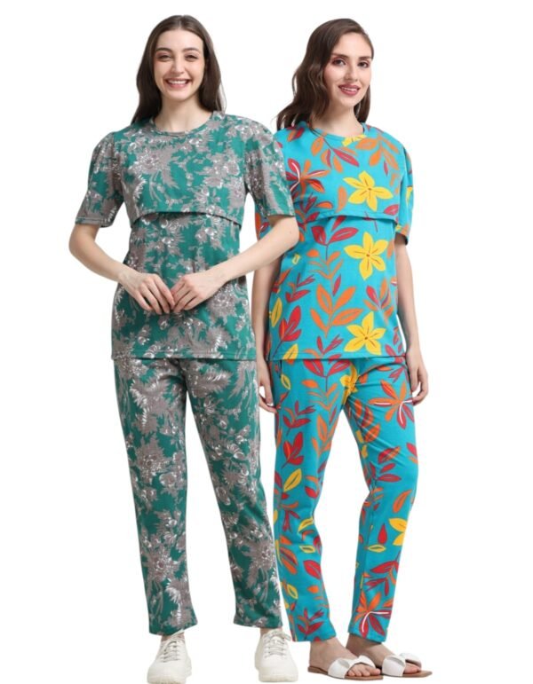 ZIPLESS FEEDING CO-ORD SET COMBO OF 2
