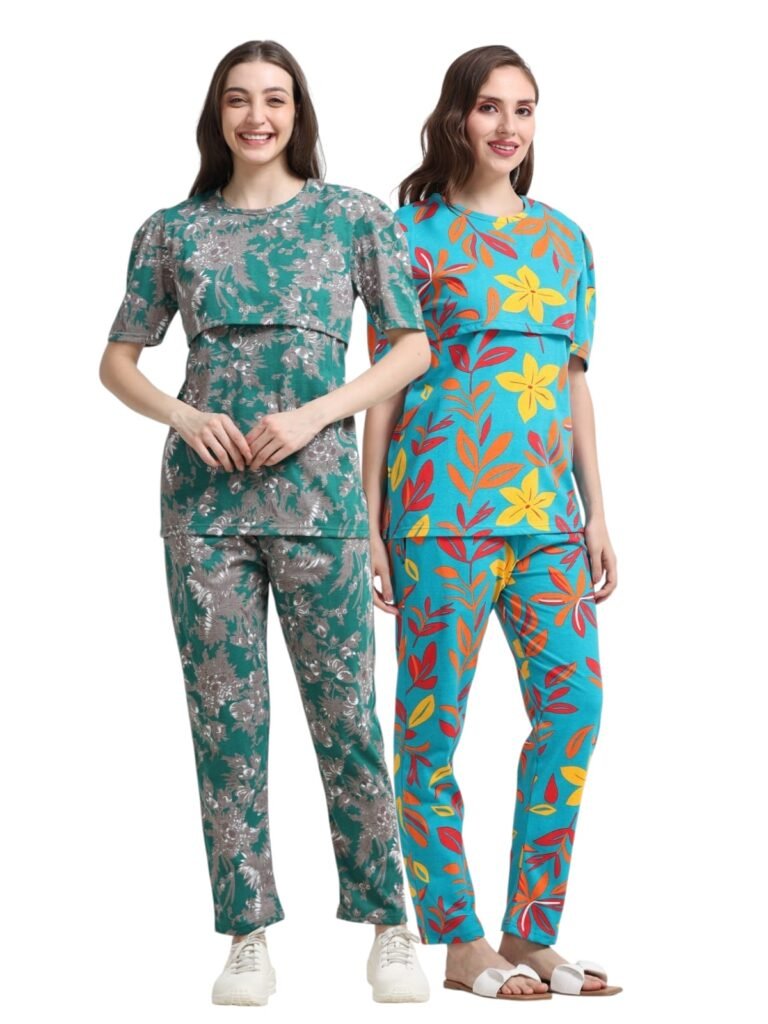 ZIPLESS FEEDING CO-ORD SET COMBO OF 2