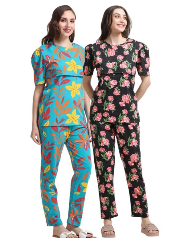 ZIPLESS FEEDING CO-ORD SET COMBO OF 2
