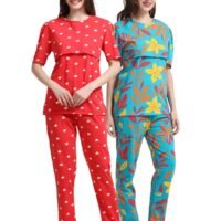 ZIPLESS FEEDING CO-ORD SET COMBO OF 2