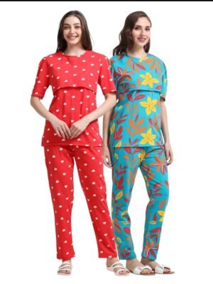 ZIPLESS FEEDING CO-ORD SET COMBO OF 2