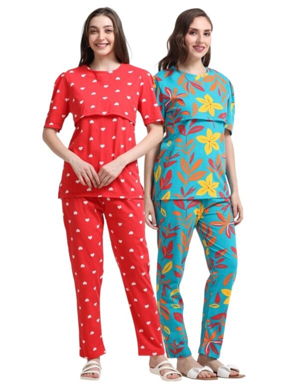 ZIPLESS FEEDING CO-ORD SET COMBO OF 2