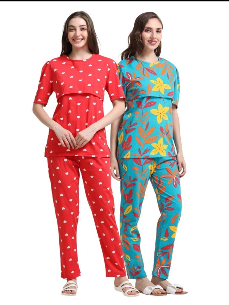 ZIPLESS FEEDING CO-ORD SET COMBO OF 2