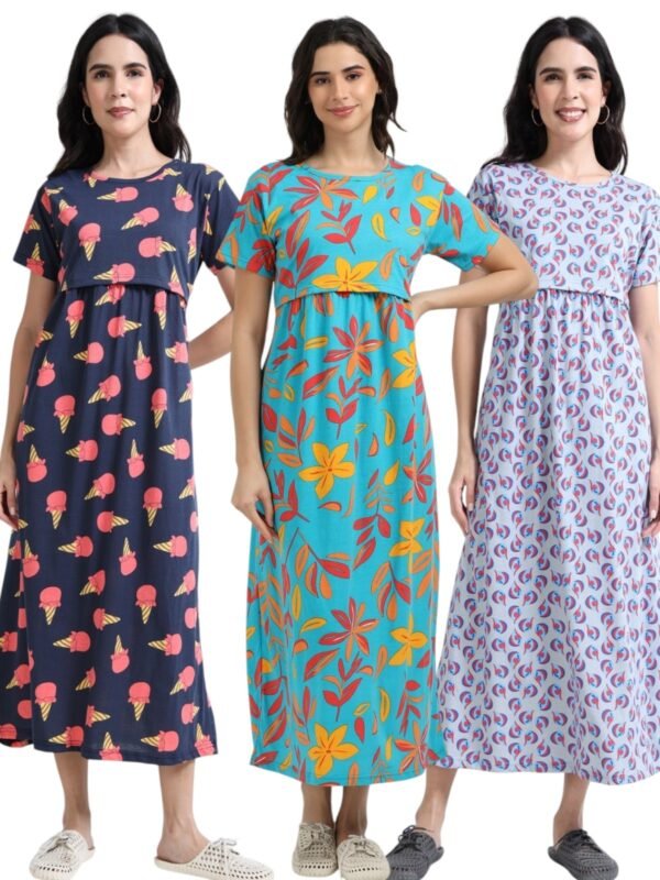 ZIPLESS MATERNITY MAXI-COMBO OF 3