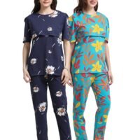 ZIPLESS FEEDING CO-ORD SET COMBO OF 2