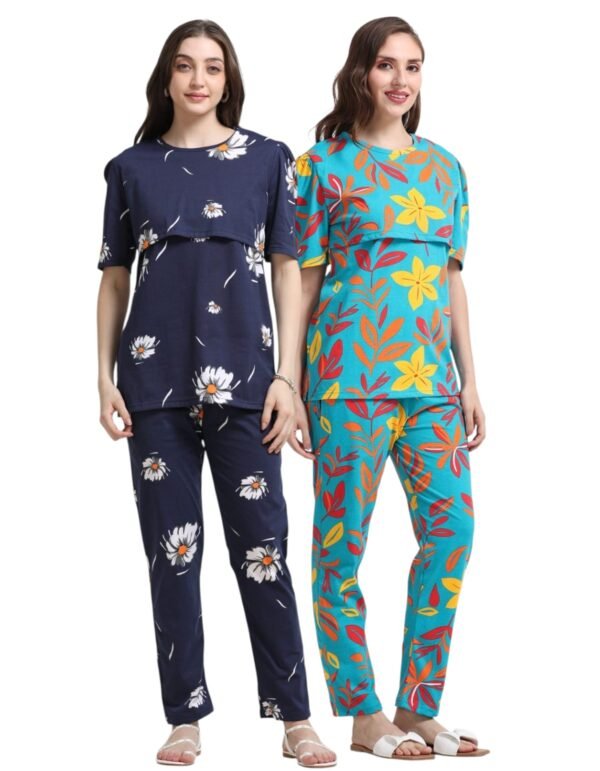 ZIPLESS FEEDING CO-ORD SET COMBO OF 2