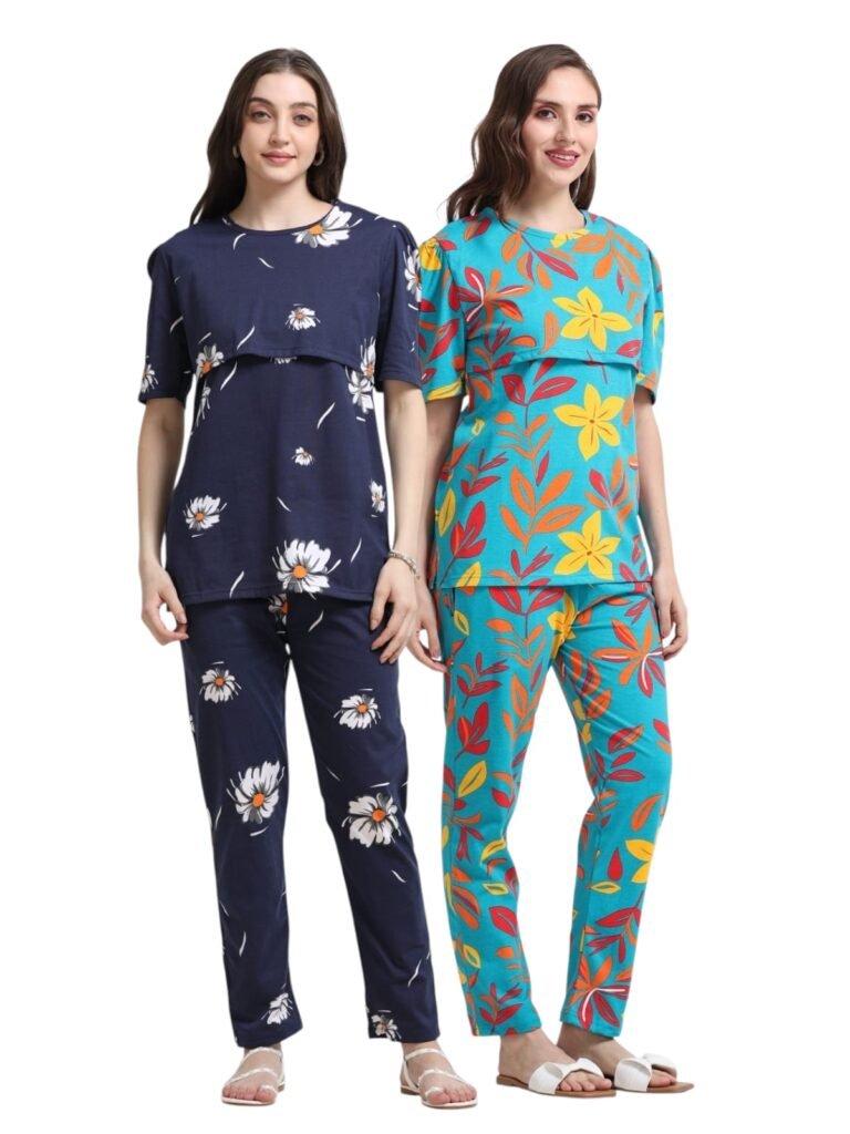 ZIPLESS FEEDING CO-ORD SET COMBO OF 2