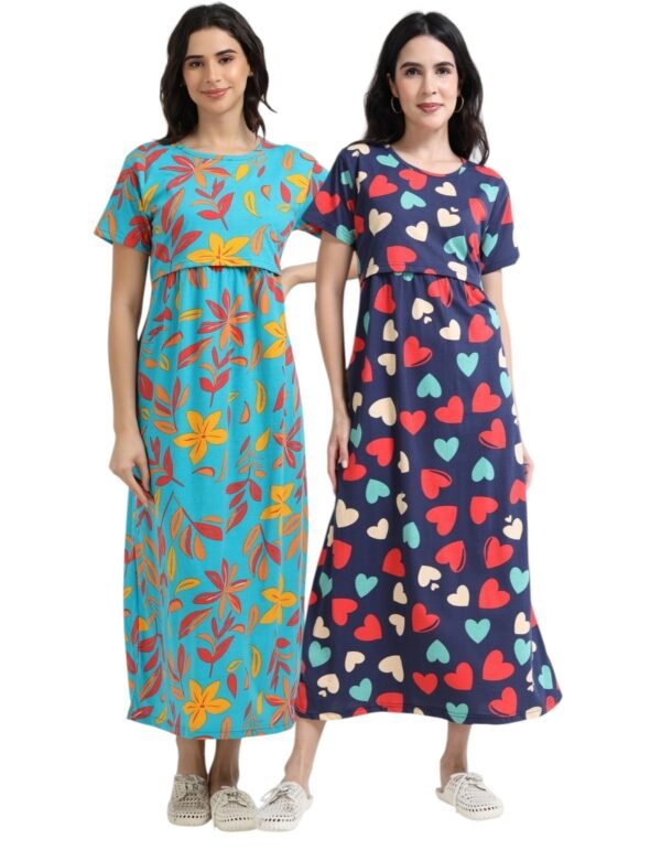 T-FLOWER-NH.jpeg ZIPLESS MATERNITY MAXI-COMBO OF 2