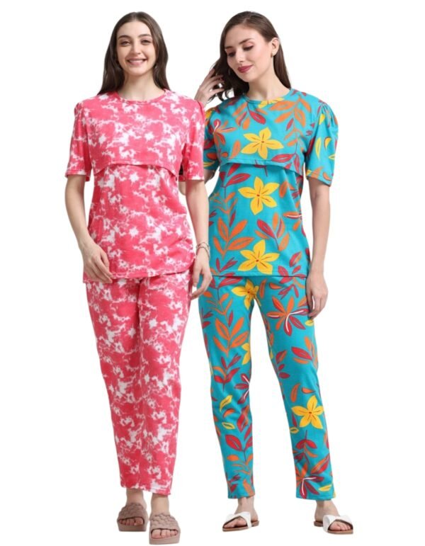 ZIPLESS FEEDING CO-ORD SET COMBO OF 2