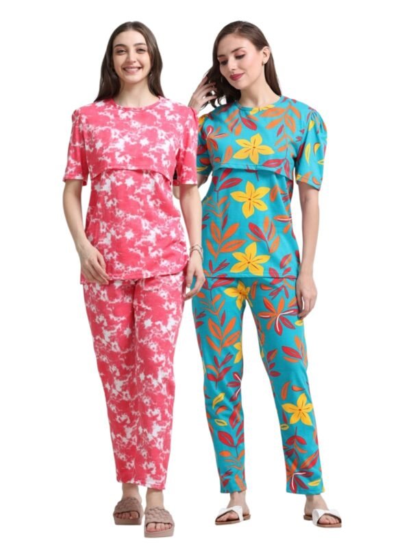 ZIPLESS FEEDING CO-ORD SET COMBO OF 2