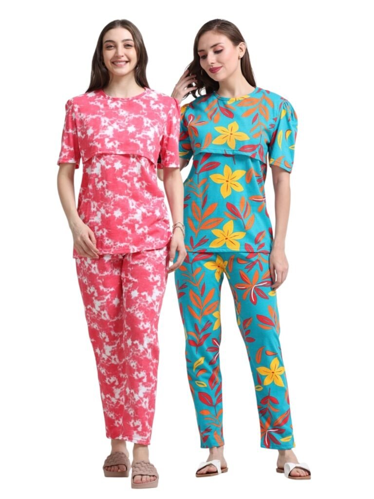 ZIPLESS FEEDING CO-ORD SET COMBO OF 2