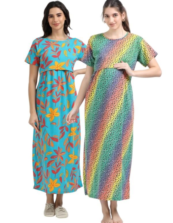 T-FLOWER-RAIN.jpeg ZIPLESS MATERNITY MAXI-COMBO OF 2