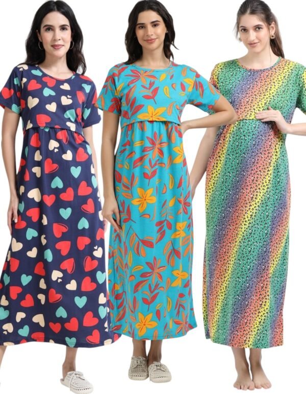 T-FLOWER-RAIN-NH.jpeg ZIPLESS MATERNITY MAXI-COMBO OF 3