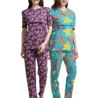 ZIPLESS FEEDING CO-ORD SET COMBO OF 2