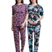 VH-BLILLY.jpeg ZIPLESS FEEDING CO-ORD SET COMBO OF 2