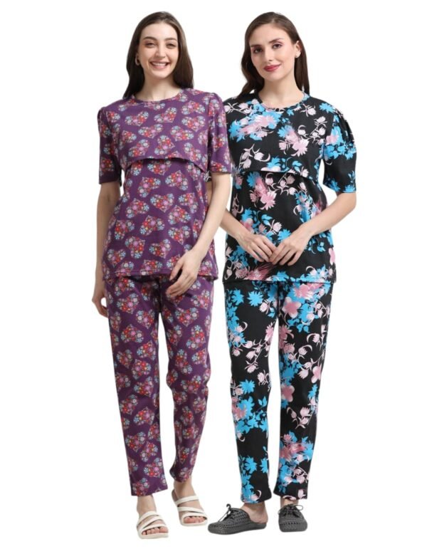 ZIPLESS FEEDING CO-ORD SET COMBO OF 2