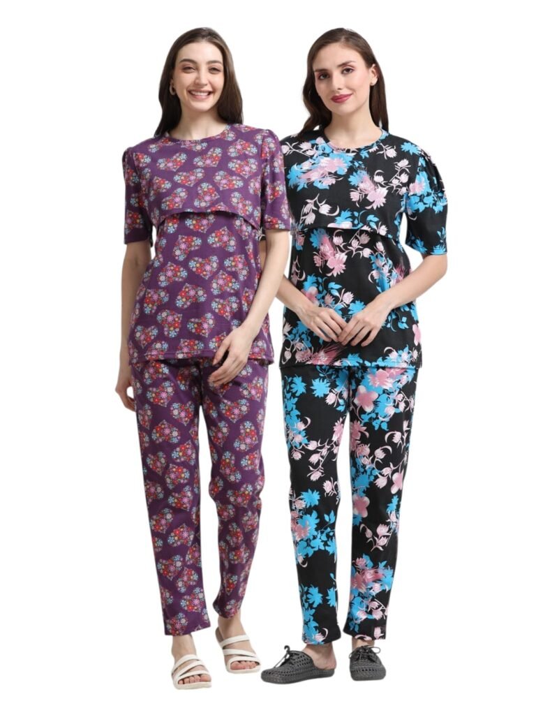 ZIPLESS FEEDING CO-ORD SET COMBO OF 2