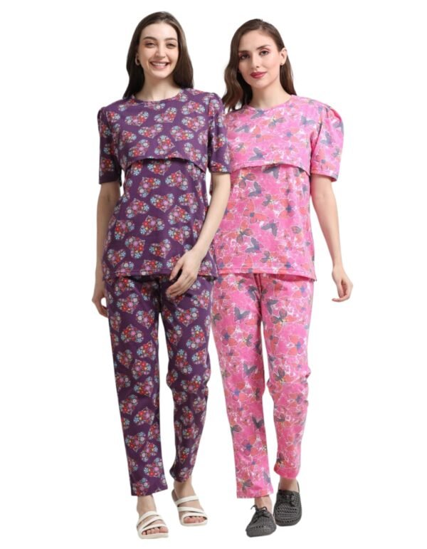 ZIPLESS FEEDING CO-ORD SET COMBO OF 2