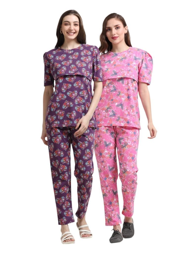 ZIPLESS FEEDING CO-ORD SET COMBO OF 2