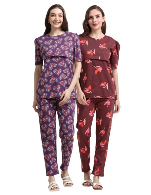 ZIPLESS FEEDING CO-ORD SET COMBO OF 2