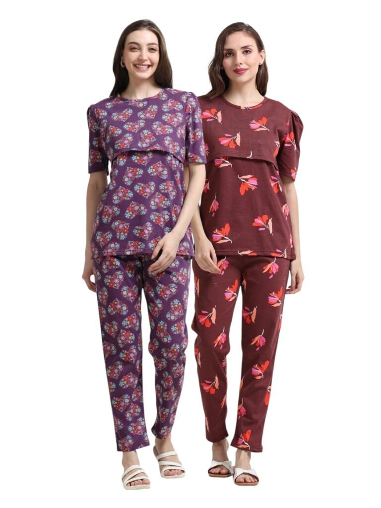 ZIPLESS FEEDING CO-ORD SET COMBO OF 2