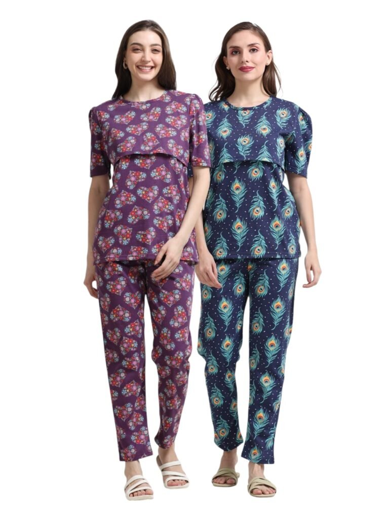 ZIPLESS FEEDING CO-ORD SET COMBO OF 2