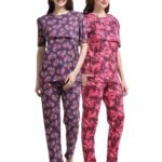 ZIPLESS FEEDING CO-ORD SET COMBO OF 2