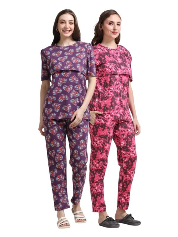 ZIPLESS FEEDING CO-ORD SET COMBO OF 2