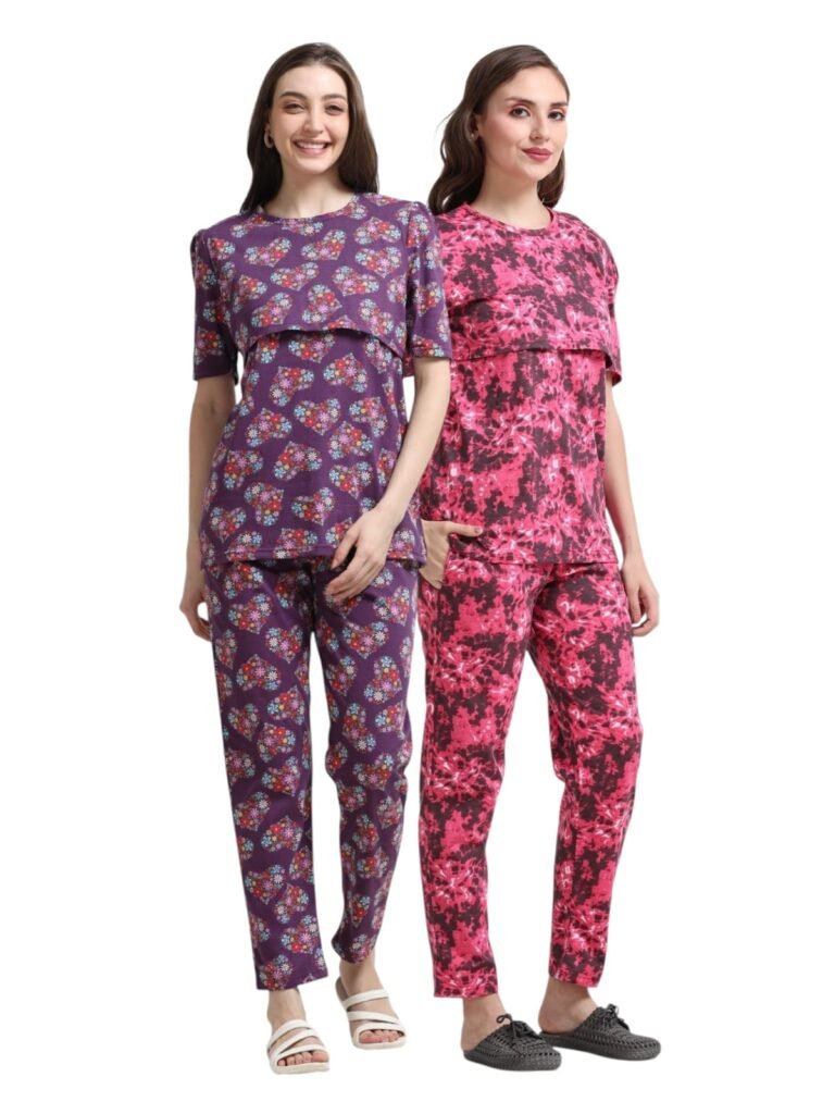 ZIPLESS FEEDING CO-ORD SET COMBO OF 2
