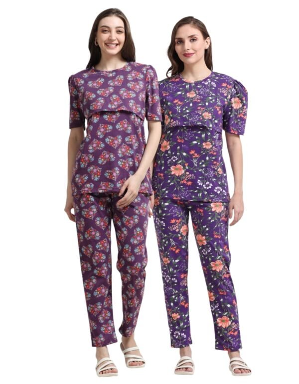 ZIPLESS FEEDING CO-ORD SET COMBO OF 2