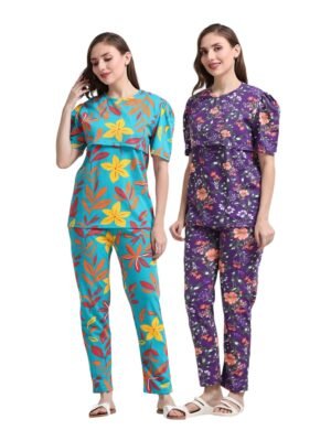 ZIPLESS FEEDING CO-ORD SET COMBO OF 2