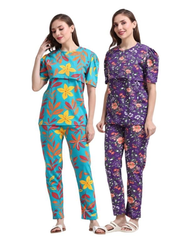 ZIPLESS FEEDING CO-ORD SET COMBO OF 2
