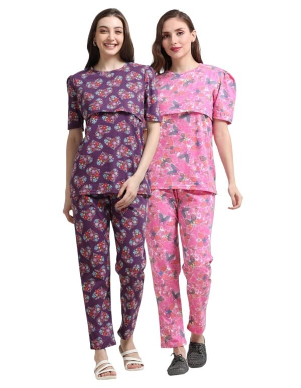 ZIPLESS FEEDING CO-ORD SET COMBO OF 2