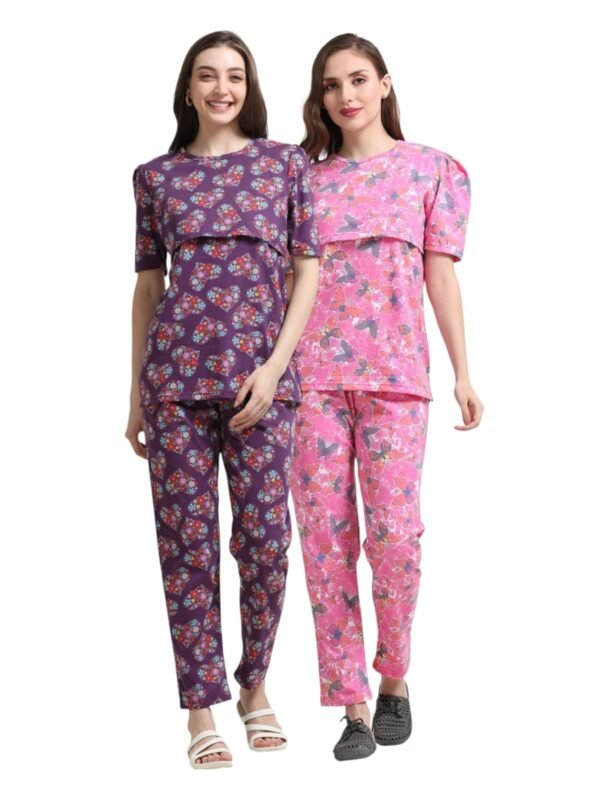 ZIPLESS FEEDING CO-ORD SET COMBO OF 2