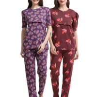 ZIPLESS FEEDING CO-ORD SET COMBO OF 2