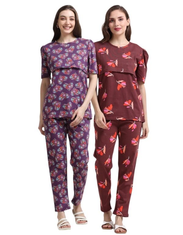 ZIPLESS FEEDING CO-ORD SET COMBO OF 2