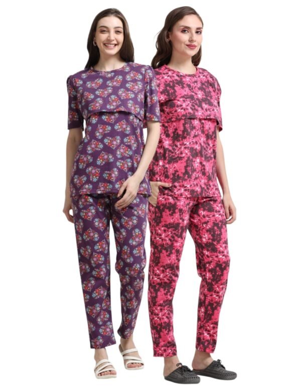 ZIPLESS FEEDING CO-ORD SET COMBO OF 2