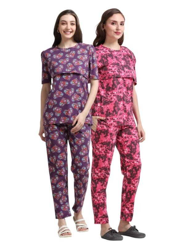 WF-REDDD.jpeg ZIPLESS FEEDING CO-ORD SET COMBO OF 2