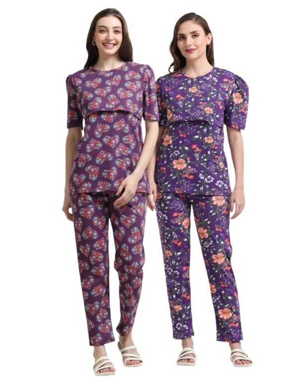 ZIPLESS FEEDING CO-ORD SET COMBO OF 2