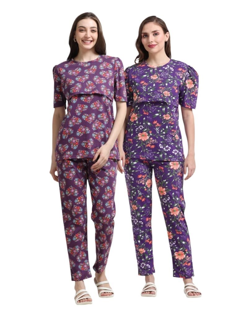 ZIPLESS FEEDING CO-ORD SET COMBO OF 2