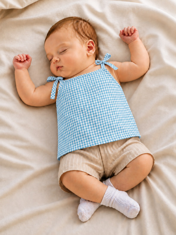 Baby Colour Knot Jabla | Soft Cotton Newborn Sleeveless Tie-Up Jabla | 0–6 Months | Pack of 6 Colours