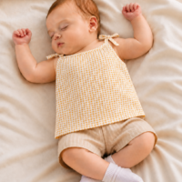 Baby Colour Knot Jabla | Soft Cotton Newborn Sleeveless Tie-Up Jabla | 0–6 Months | Pack of 6 Colours
