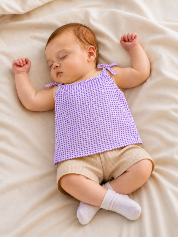 Baby Colour Knot Jabla | Soft Cotton Newborn Sleeveless Tie-Up Jabla | 0–6 Months | Pack of 6 Colours